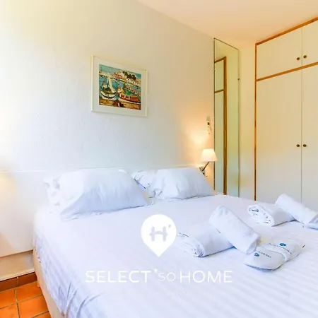 Apartment Select'so - Pour 4 Avec Vue & Pieds Dans L'eau, Parking Prive - Estel-f Le Lavandou